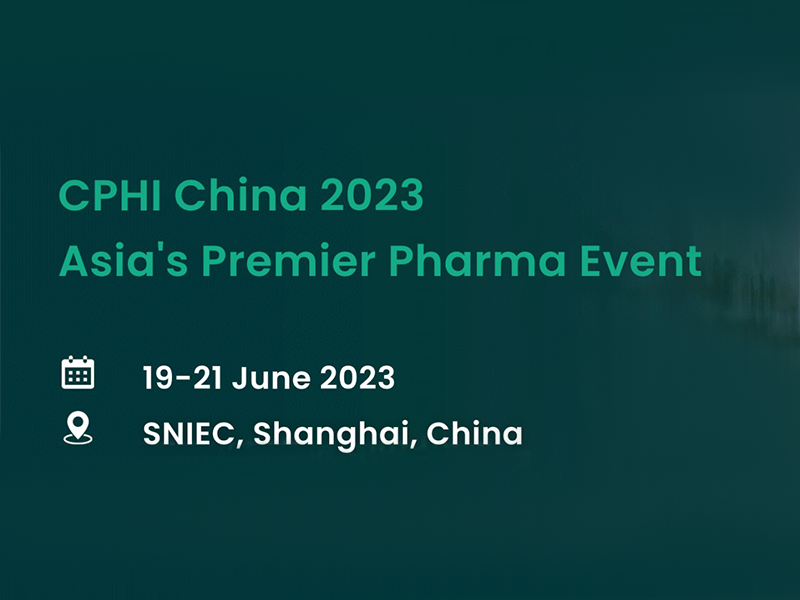 We will attend in CPHI & PMEC China in Shanghai. Welcome to visit us at Booth N5C71