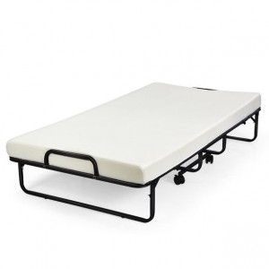 China High Quality Camping Folding Bed Suppliers –  Foldable Cot Bed with Cotton Mattress – Excellent Intelligent Equipment