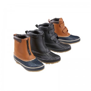 Mens Leather-like Pu Duck Boots 479