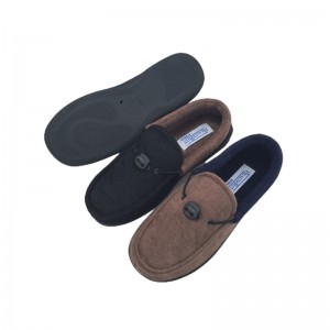Mens Terry with Toggle Outdoor and Indoor Slippers Moccasins 482#