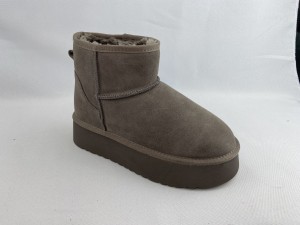Ladies High Quality Suede Boots Slippers Outdoor and Indoor GFAJ230908