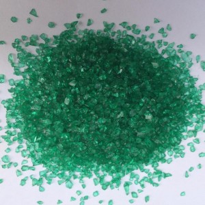 Colorful glass gravel cheapest glass sand