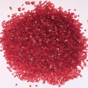 Colorful glass gravel cheapest glass sand