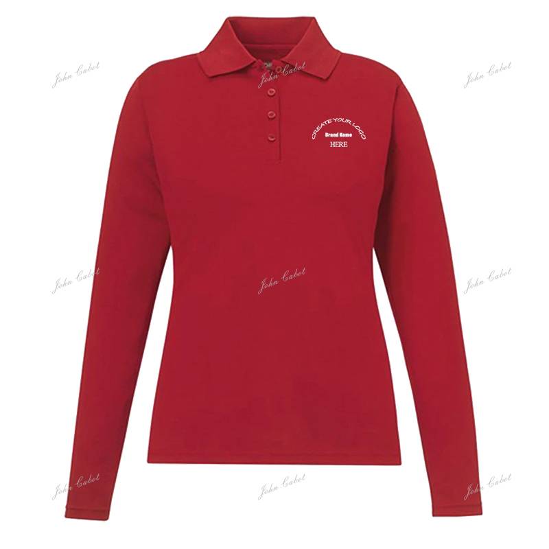 OEM manufacturer Boys White Polo Shirt - Wholesale Customized Logo Plain Polo Shirt for Women – LOTTE detail pictures