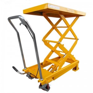 Factory price manual hydraulic hand lift trolley for lifting heavy things Eliza
