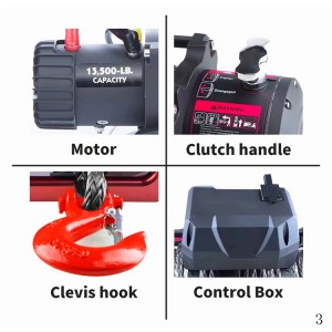 Electric hoist winch for pulling and lifting winches 12 volts 4×4 winch 12v Eliza