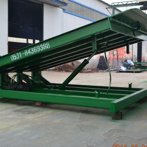 6 Ton 8 Ton 10 Ton Stationary Hydraulic Dock Leveler Ramp Adjustable Loading Dock Ramp For Sale