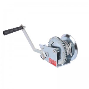 Hand crank cable manual winch for boat trailer winch 1200LBS Caden