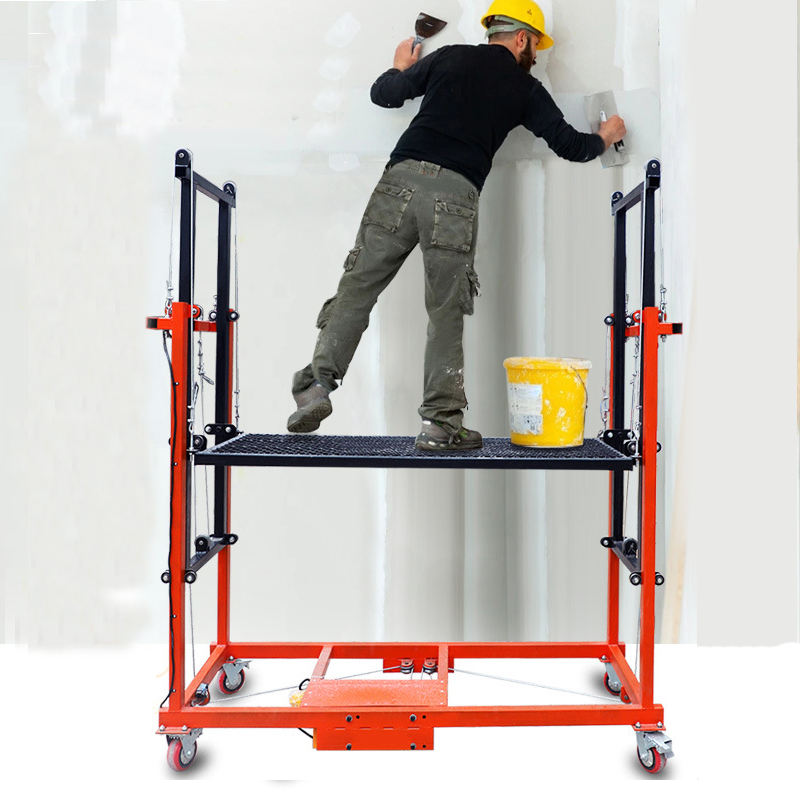 MIDE Factory Supply Customized 300kg 8m Mobile Electric Scaffolding Platform