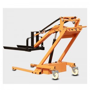 portable multifunctional small electric 500 kg capacity lifting electric hand self loading forklift Enoch