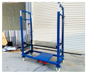 Mide-J 500kg Loading Electric Lifting Scaffold,Customized 2-6m lifting electric scaffolding