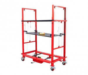 Mide-J 500kg Loading Electric Lifting Scaffold,Customized 2-6m lifting electric scaffolding