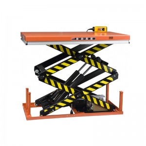 Stationary Hydraulic Scissor Lift Fixed Scissor Lift Tables Cargo lift Platform Customization
