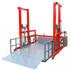 Movable platform container loading platform mobile lifting platform for container Eliza