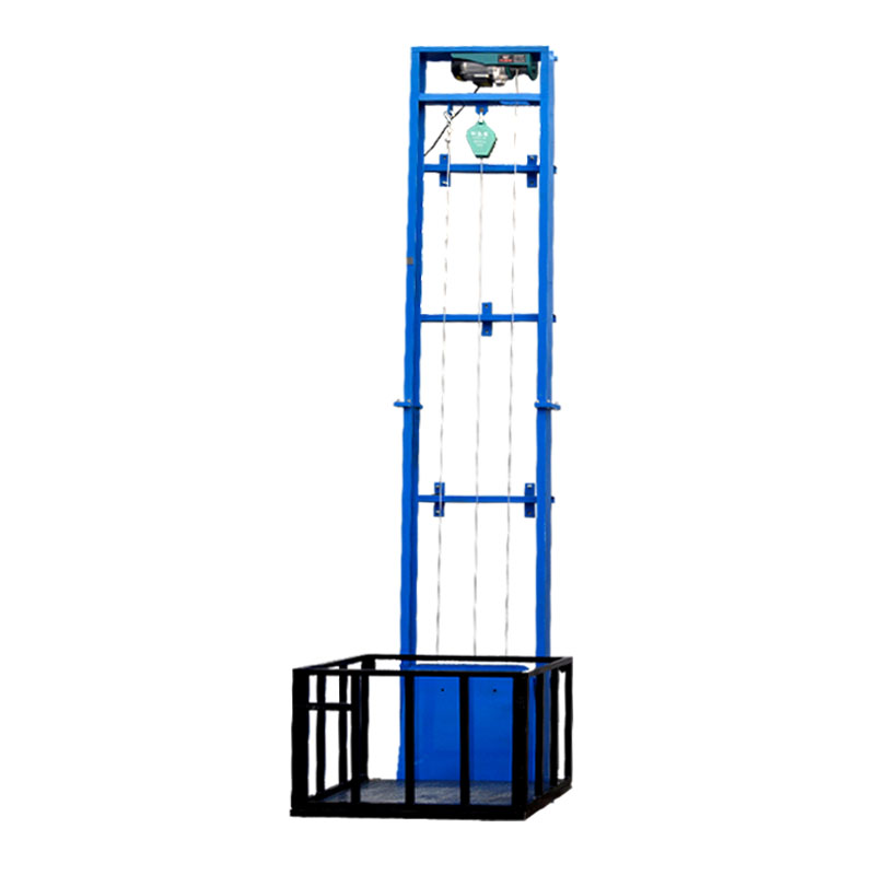 MIDE 10m Mini Cargo Lift Freight Elevator Small Vertical Cargo Platform For Sale Warehouse or Home