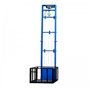 MIDE 10m Mini Cargo Lift Freight Elevator Small Vertical Cargo Platform For Warehouse or Home