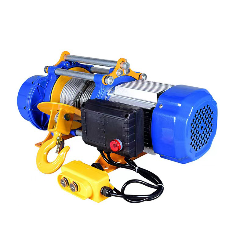 Customized portable 30M kcd type mini wire rope multi-function electric winch Caden