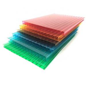 factory Outlets for Frosted Polycarbonate Board - uv blocking greenhouse hollow polycarbonate roof sheet – JIAXING
