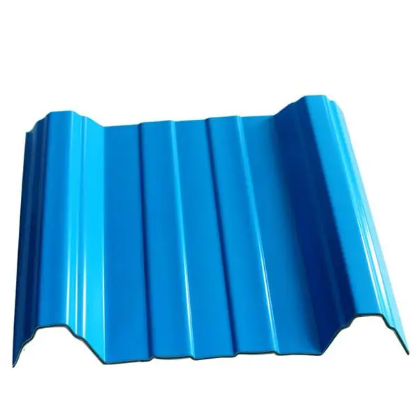 Trapezoidal Style Roof Sheet APVC Synthetic Resin Plastic Roof Tiles
