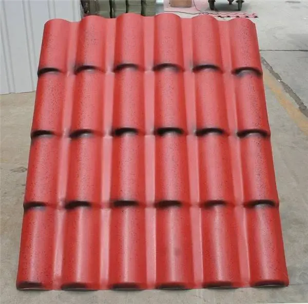 Roma Style Pvc Roof Sheet Synthetic Resin Apvc Plastic Roof Tile