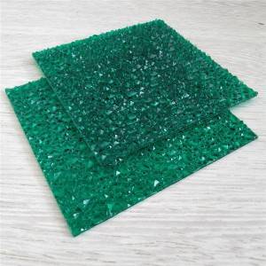 2020 Latest Design Polycarbonate Plate - embosse polycarbonate sheet anti scratch plastic – JIAXING