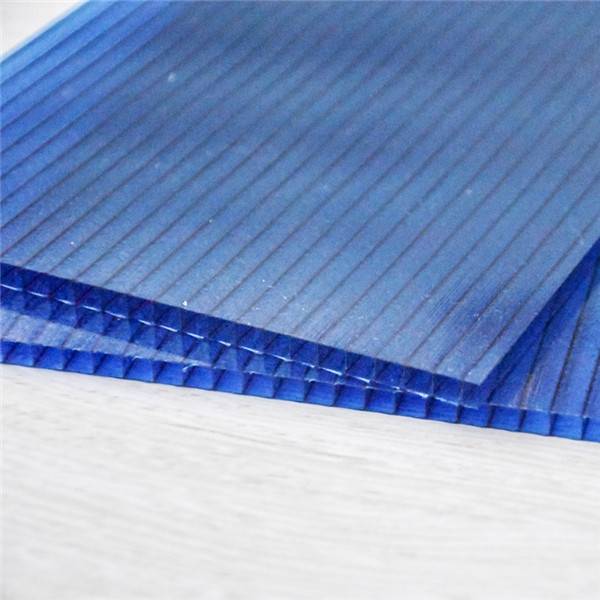 Personlized Products Green House Polycarbonate Sheets - transparent plastic sheets Hollow Twinwall Lexan Crystal Sheet – JIAXING
