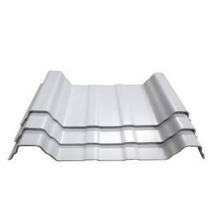 Factory Free sample Standing Seam Steel Panels - China Anti-corrosion Conservatory Application APVC Corrugated Plastic Roof Sheet  – JIAXING