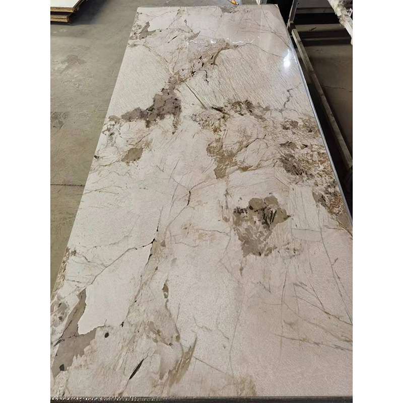 Decoration Material UV PVC Film Marble Sheets