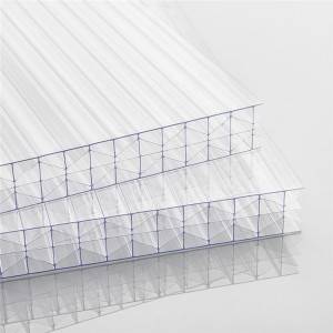 New Arrival China Best China Sheet Supplier Plastic Roofing Greenhouse Polycarbonate Hollow Sheet - multilayer polycarbonate hollow sheets – JIAXING