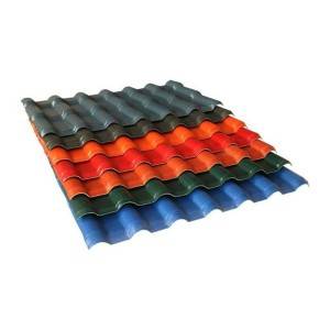 China Wholesale Peru Colombia Spanish Outside APvc Plastic Roof Tile Shingles