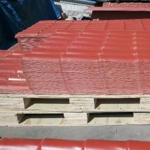 ASA Coated Roman Style PVC Roof Sheets In Roofing
