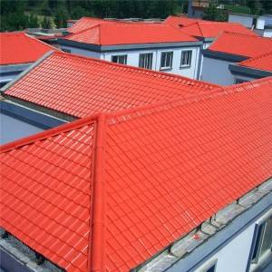 Factory Price For Asa Coated Pvc Material – ASA Roofing Sheet Insulation Synthetic Resin Roof Tile – JIAXING