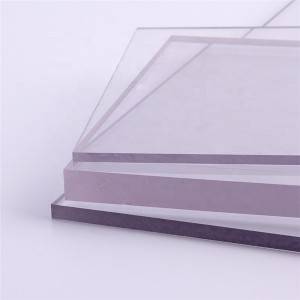 China New Product Embossed Polycarbonate Plate - glass plastic flat PC Solid Sheet for Windows – JIAXING