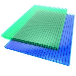 Best Price for Four Wall Polycarbonate Plate - crystal polycarbonate sheet twin wall polycarbonate hollow sheet – JIAXING