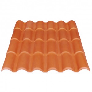 Good quality Synthetic Resin Apvc Plastic Roof Tile - Waterproof plastic pvc roofing sheet asa synthetic resin roof tile  – JIAXING