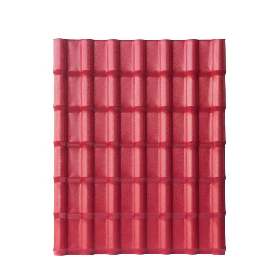 China Colombia Cubiertas Tejas De PVC / PVC Roof Tile/Spanish Tile Ecoroof manufacturers and suppliers | JIAXING