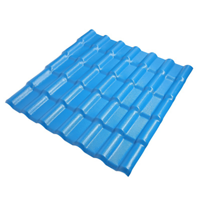 Cheap Plastic PVC Roofing Materials Fire Proof Heat Insulation Spanish Roof Tile