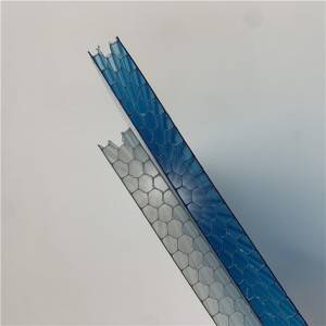 One of Hottest for Blue Polycarbonate Solid Sheet - Hollow Polycarbonate Sheet PC Honeycomb sunshine sheet – JIAXING