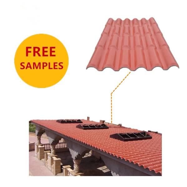 China Anti Corrosion Roma type Upvc Plastic Roofing tile For Prefab House manufacturers and suppliers | JIAXING
