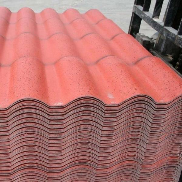 Roma Style PVC Plastic Roof Tile Plastic Roofing Material