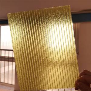Best Price for Frosted Polycarbonate Film - makrolon crystal twin wall pc hollow polycarbonate sheet – JIAXING