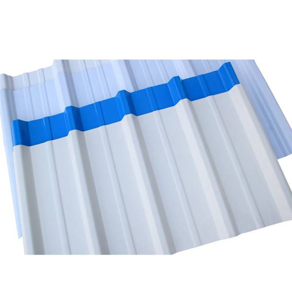 China Manufacturer for Fibreglass Flat Roofing - T900mm UPVC trapezoid plastic roofing sheet – JIAXING
