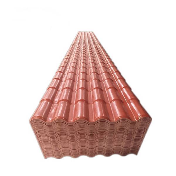 Wholesale Asa Roof Sheet For Villa - Roma Roofing Tile Plastic UPVC Roof Sheet – JIAXING