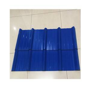 Professional Design Pvc Roof Tile Price - 3MM Trapezoidal Industrial Type uPVC Roofing Sheets – JIAXING