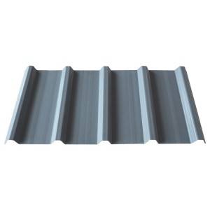 Manufactur standard Twin Wall Hollow Sunshine Sheet - 3 layer UPVC Roof sheet 900mm Trapezoidal PVC Roofing Sheet – JIAXING