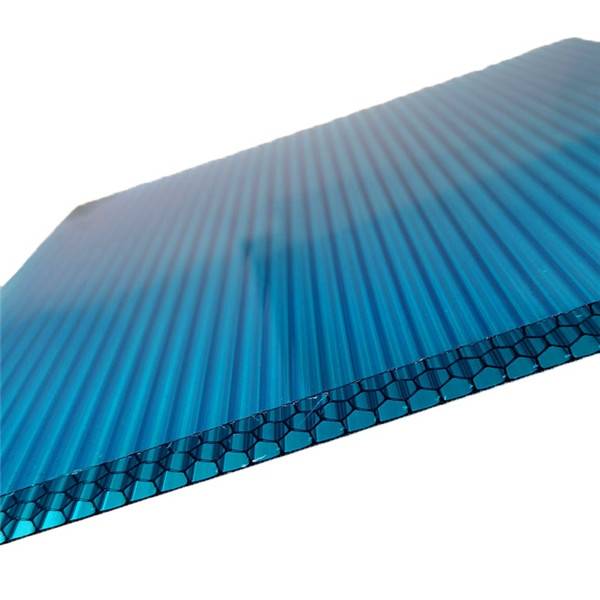 pc honeycomb hollow polycarbonate wall panel sheet