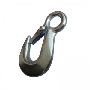 Manufactur standard Antique Cast Iron Hooks - Forged Grab Hook With Snap – Runyou
