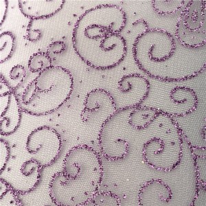 Popular style, Sparkle, Various dusting patterns, Classic export product, suitable for Wedding dress, women’s fabric
