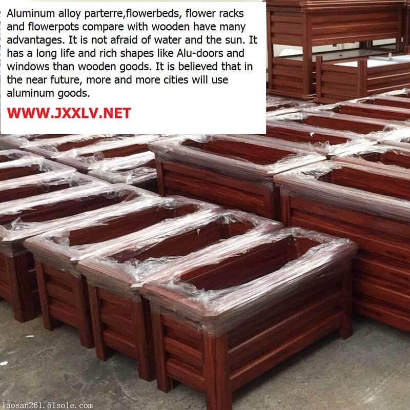 China Wholesale Aluminum Alloy Decorative Strip Manufacturer - Aluminum flower bed – JXXLV detail pictures