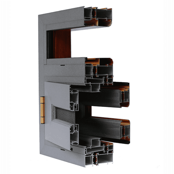 Wholesale Display Cabinet Aluminum Profile - bridge-cut aluminum alloy – JXXLV